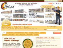 Tablet Screenshot of mccurdyelectric.com